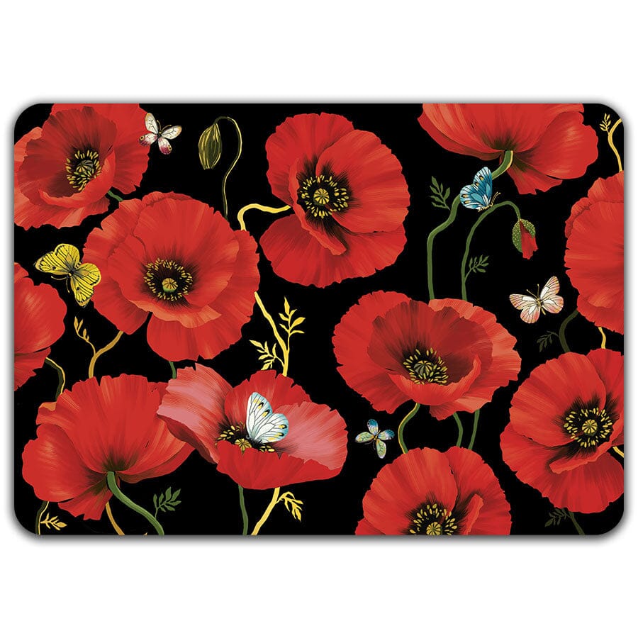 Rouge Passion - Set de table dorure Cartes d'Art